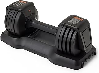 Amazon Basics Adjustable Dumbbell, 25 lb